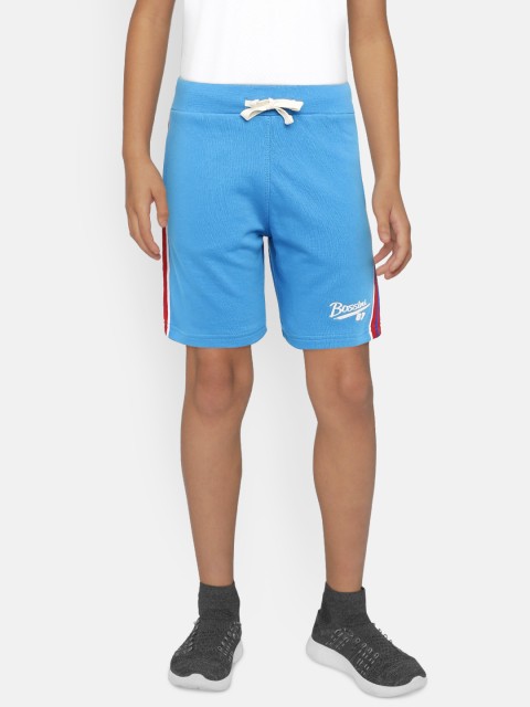 

Bossini Boys Blue Solid Regular Fit Sports Shorts