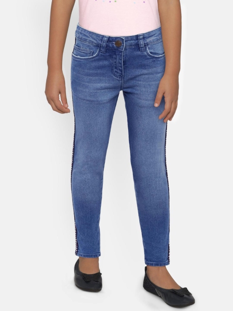 

Bossini Girls Blue Regular Fit Clean Look Jeans