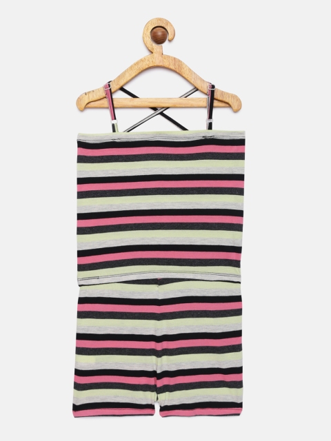 

Juniors by Lifestyle Girls Multicolored Dungaree, Multi