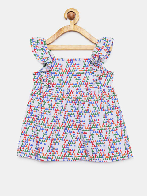 

Juniors by Lifestyle Girls Multicoloured Printed A-Line Top, Multi