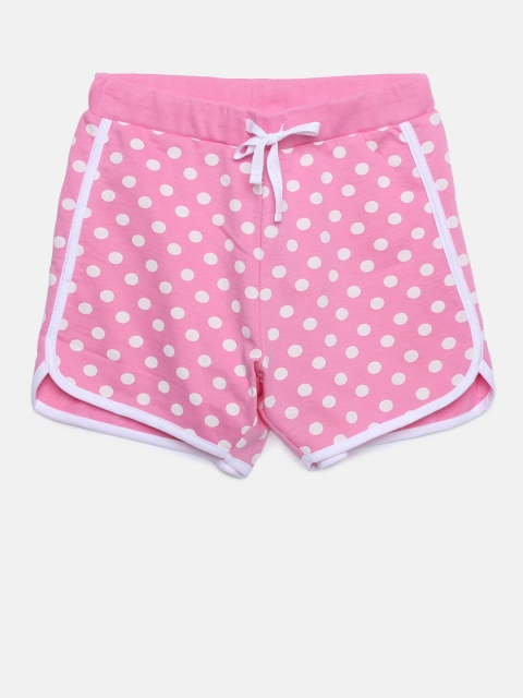 

Fame Forever by Lifestyle Girls Pink Printed Regular Shorts