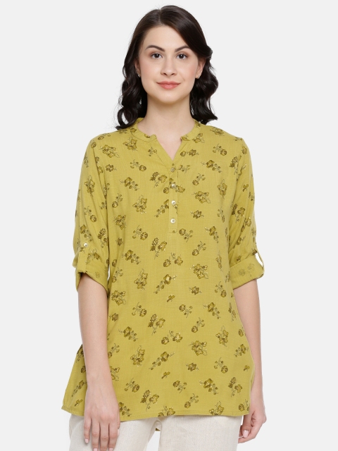

Melange by Lifestyle Green Printed Tunic