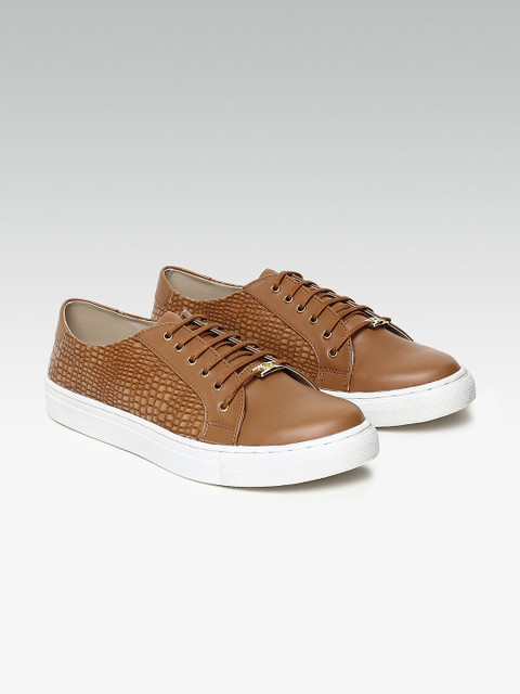 

Carlton London Women Tan Brown Sneakers