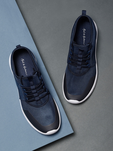 

Mast & Harbour Men Navy Blue Sneakers