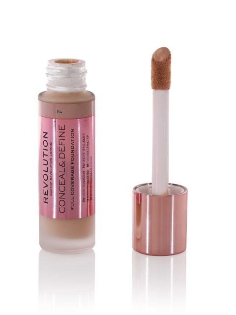 

Makeup Revolution London Conceal & Define Full Coverage Foundation F4, Beige