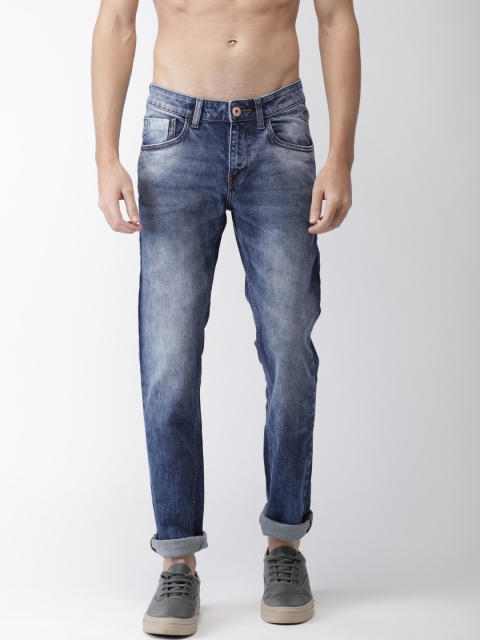 

Flying Machine Men Blue Jackson Skinny Fit Mid-Rise Clean Look Stretchable Jeans