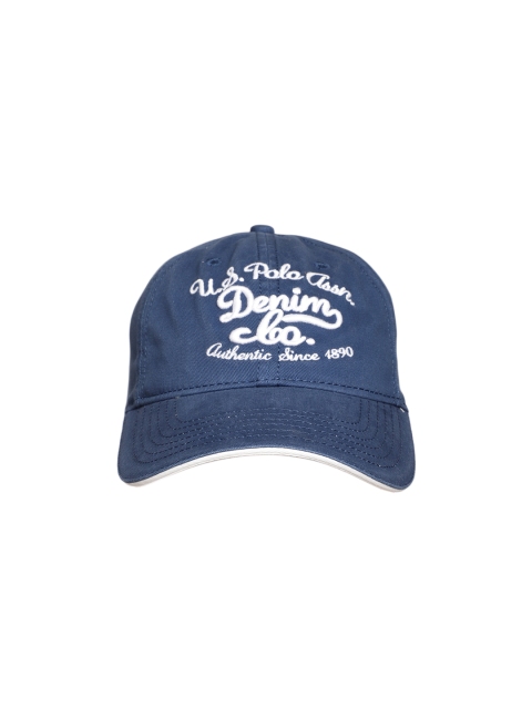 

U.S. Polo Assn. Men Blue Embroidered Baseball Cap