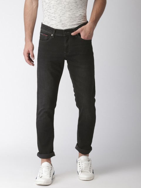 

Tommy Hilfiger Men Black Scanton Slim Fit Mid-Rise Clean Look Stretchable Jeans