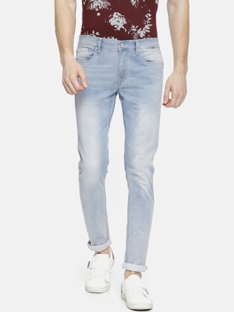 

Jack & Jones Men Blue Skinny Fit Low-Rise Clean Look Stretchable Jeans