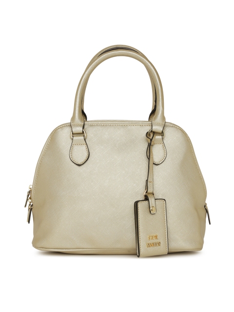 

Steve Madden Gold-Toned Solid Handheld Bag