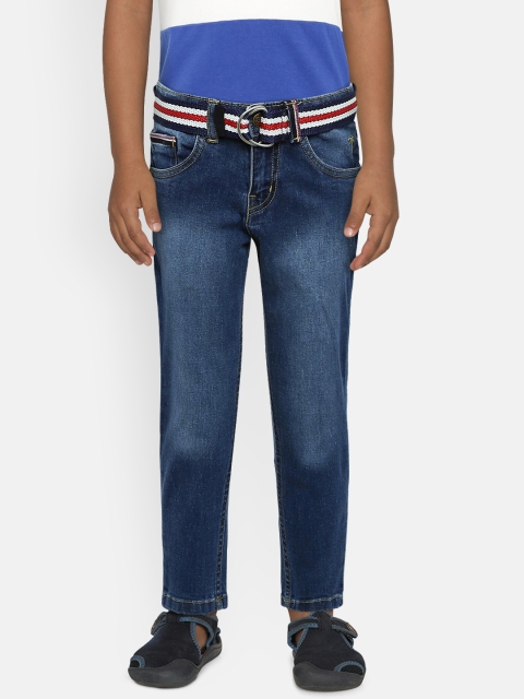 

Palm Tree Boys Blue Slim Fit Mid-Rise Clean Look Stretchable Jeans