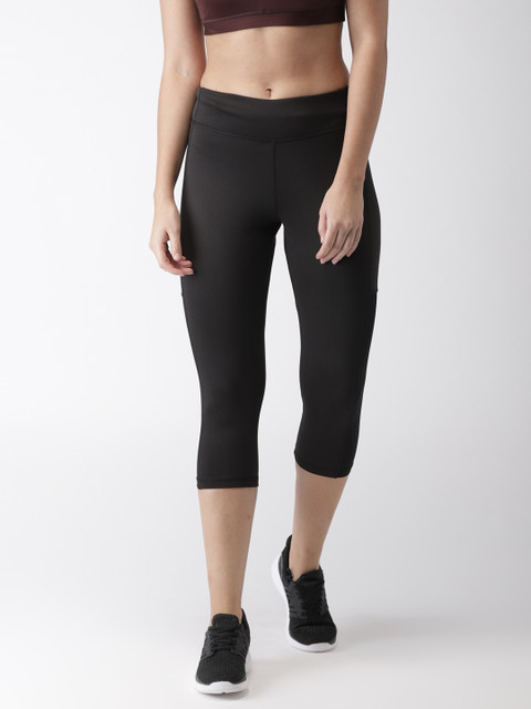 

Kappa Women Black Solid Tights