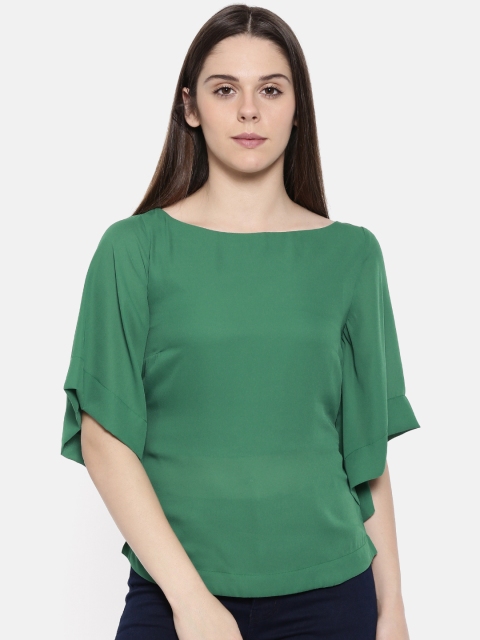 

CODE by Lifestyle Women Green Solid Top