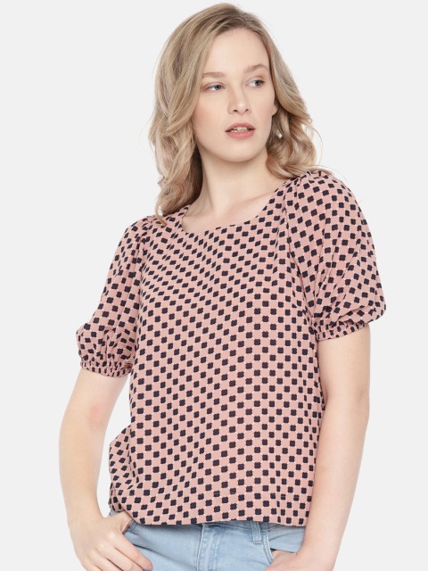 

CODE by Lifestyle Women Pink Printed Top