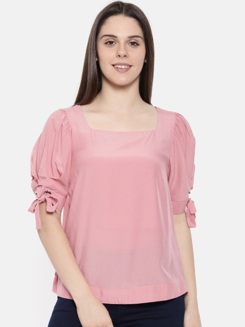 

CODE by Lifestyle Women Pink Solid Top