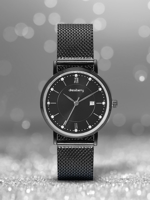 

DressBerry Women Black Analogue Watch MFB-PN-WTH-K0049L