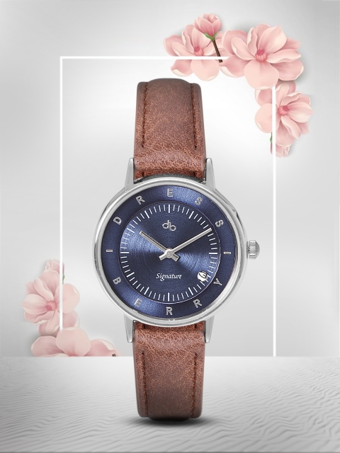

DressBerry Women Navy Analogue Watch MFB-PN-SNT-G14, Navy blue