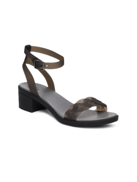

Crocs Women Black Solid Heels