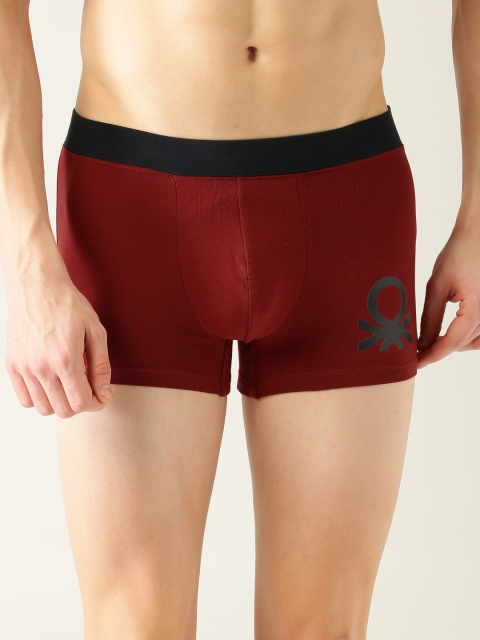 

Undercolors of Benetton Men Maroon Solid Trunks P02DI_903