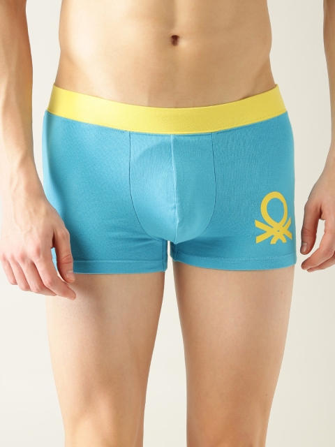 

Undercolors of Benetton Men Blue Solid Trunks P02DI_901