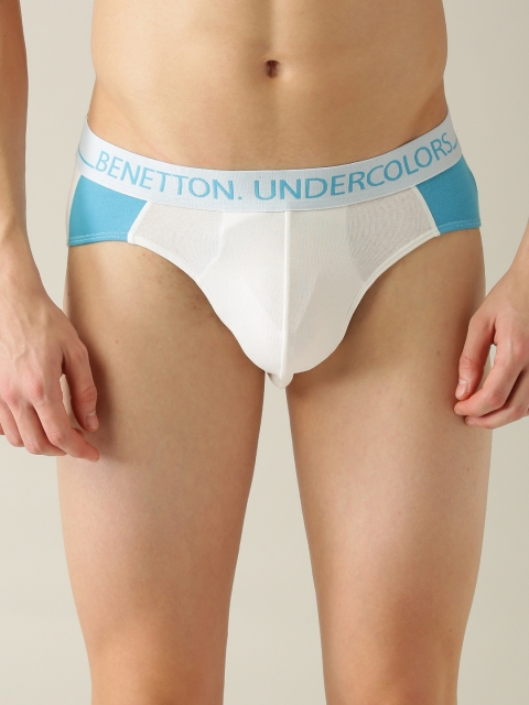 

Undercolors of Benetton Men White Briefs 205DI_901