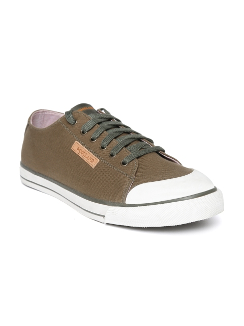 

Woodland Pro Planet Men Olive Green Sneakers