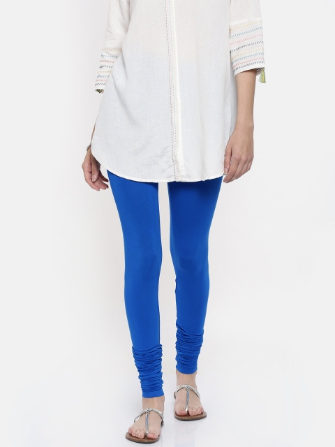 

Melange by Lifestyle Women Blue Solid Churidar