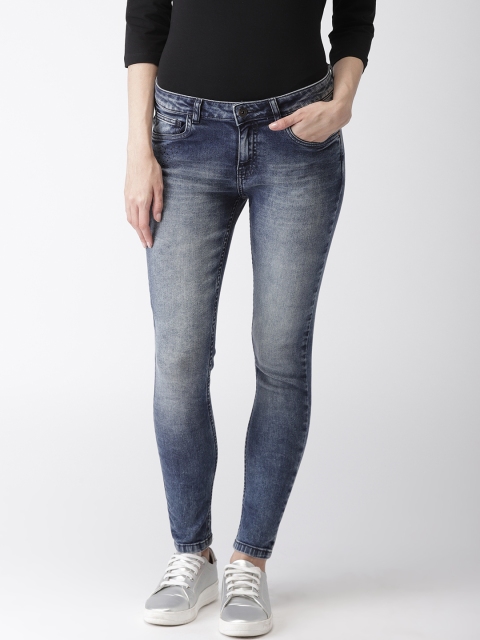 

Bossini Women Blue Slim Fit Mid-Rise Clean Look Stretchable Jeans
