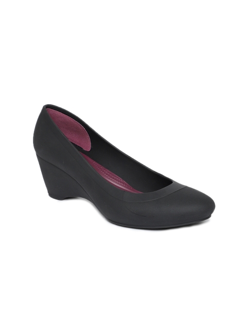 

Crocs Women Black Solid Pumps