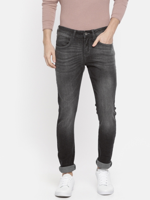 

Wrangler Men Black Vegas Skinny Fit Low-Rise Clean Look Stretchable Jeans