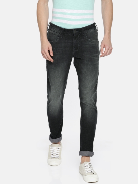 

Wrangler Men Black Vegas Skinny Fit Low-Rise Clean Look Stretchable Jeans