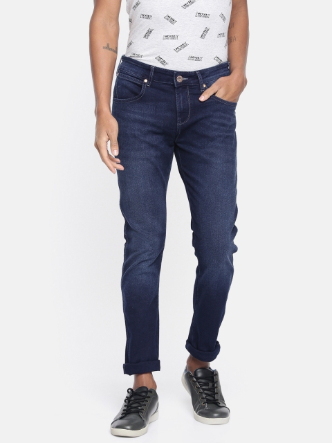 

Wrangler Men Blue Vegas Skinny Fit Low-Rise Clean Look Stretchable Jeans