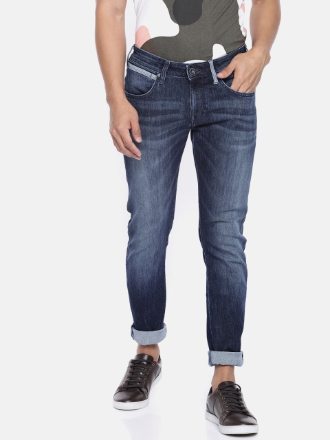 

Wrangler Men Blue Skinny Fit Low-Rise Clean Look Stretchable Jeans