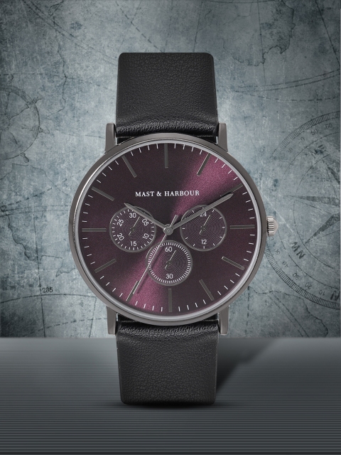 

Mast & Harbour Unisex Purple Analogue Watch MFB-PN-SNT-F17