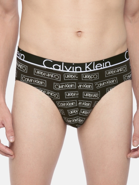 

Calvin Klein Underwear Men Black Printed Basic Brief NU86373QF