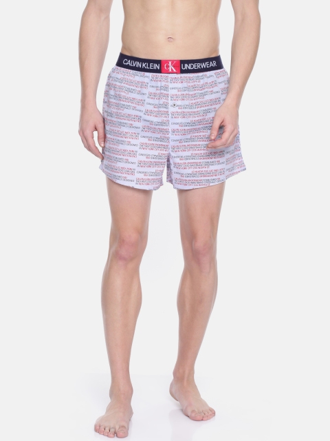 

Calvin Klein Underwear Men Grey Slim Monogram Pure Cotton Boxer NB18458YW-8YW