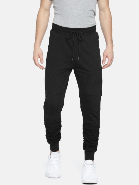 

SKULT By Shahid Kapoor Men Black Solid Joggers