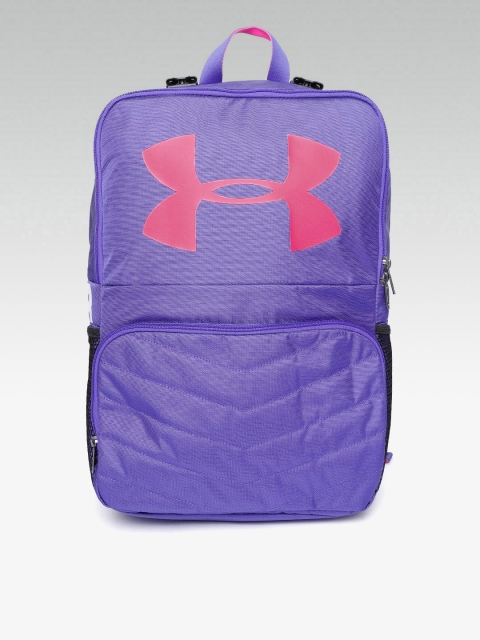 

UNDER ARMOUR Unisex Grey & Violet Brand Logo Change-Up Backpack