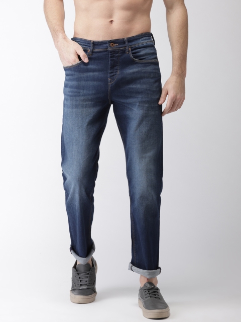 

Flying Machine Men Blue Slim Fit Mid-Rise Clean Look Jeans