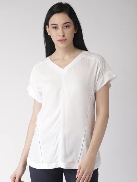 

Marks & Spencer Women White Solid Top