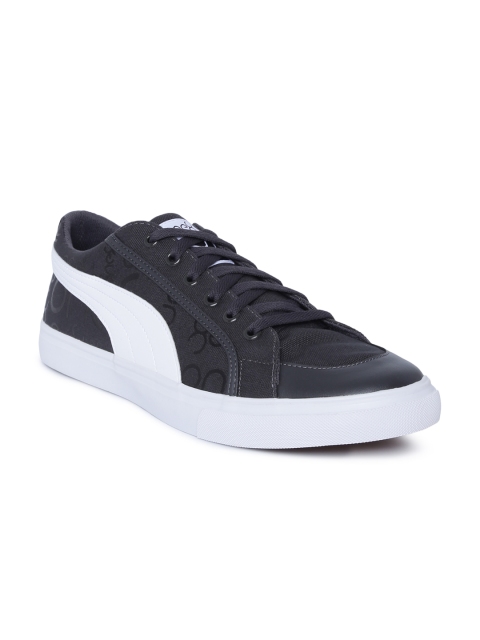 

Puma Men Charcoal Black Printed one8 IDP Sneakers