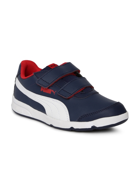 

Puma Kids Navy Blue Stepfleex 2 SL V PS Sneakers
