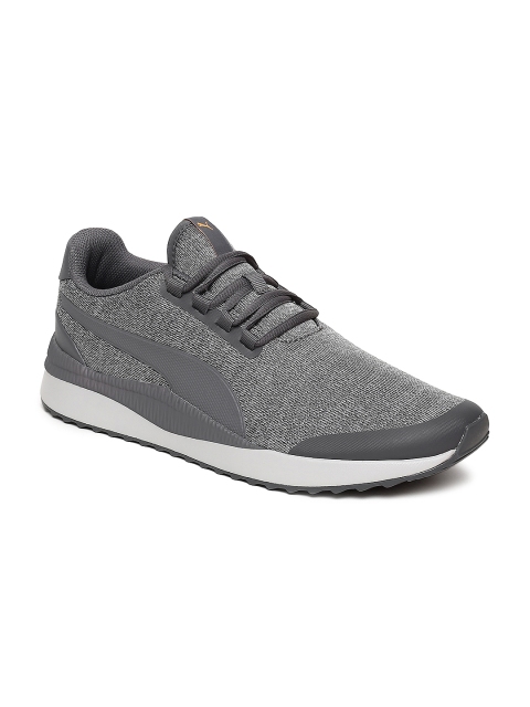 

Puma Men Grey Pacer Next FS Knit Sneakers