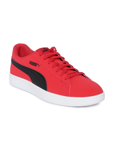 

Puma Unisex Red Smash v2 Buck Sneakers