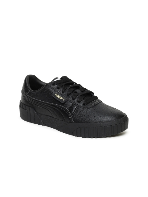 

Puma Women Black Cali Leather Sneakers