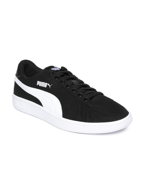 

Puma Unisex Black Smash v2 CV Sneakers