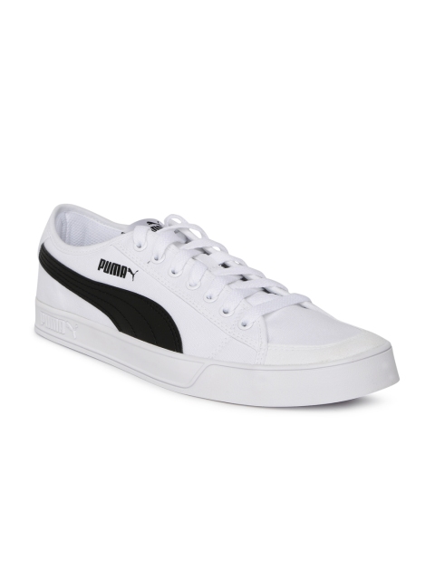 

Puma Unisex White Smash v2 Vulc CV Sneakers