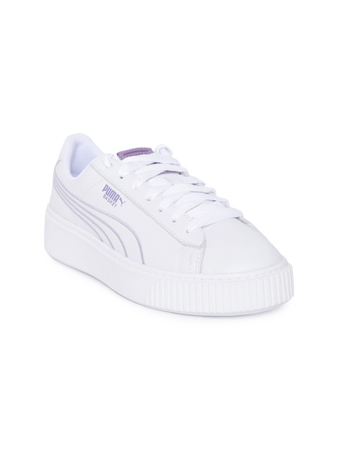 

Puma Women White Platform Twilight Sneakers