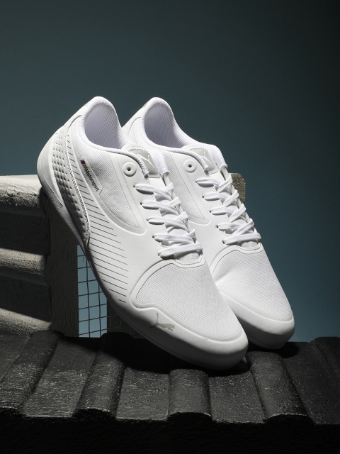 

Puma Unisex White BMW MMS Drift Cat 7 Ultra Sneakers