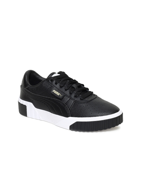 

Puma Women Black Cali Leather Sneakers
